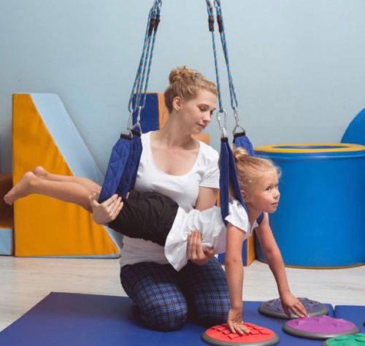Pediatric and neurodivergent developmental therapy session at Physio Karma